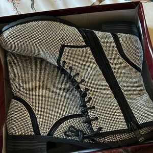 Forever Rhinestone Boots size 8
